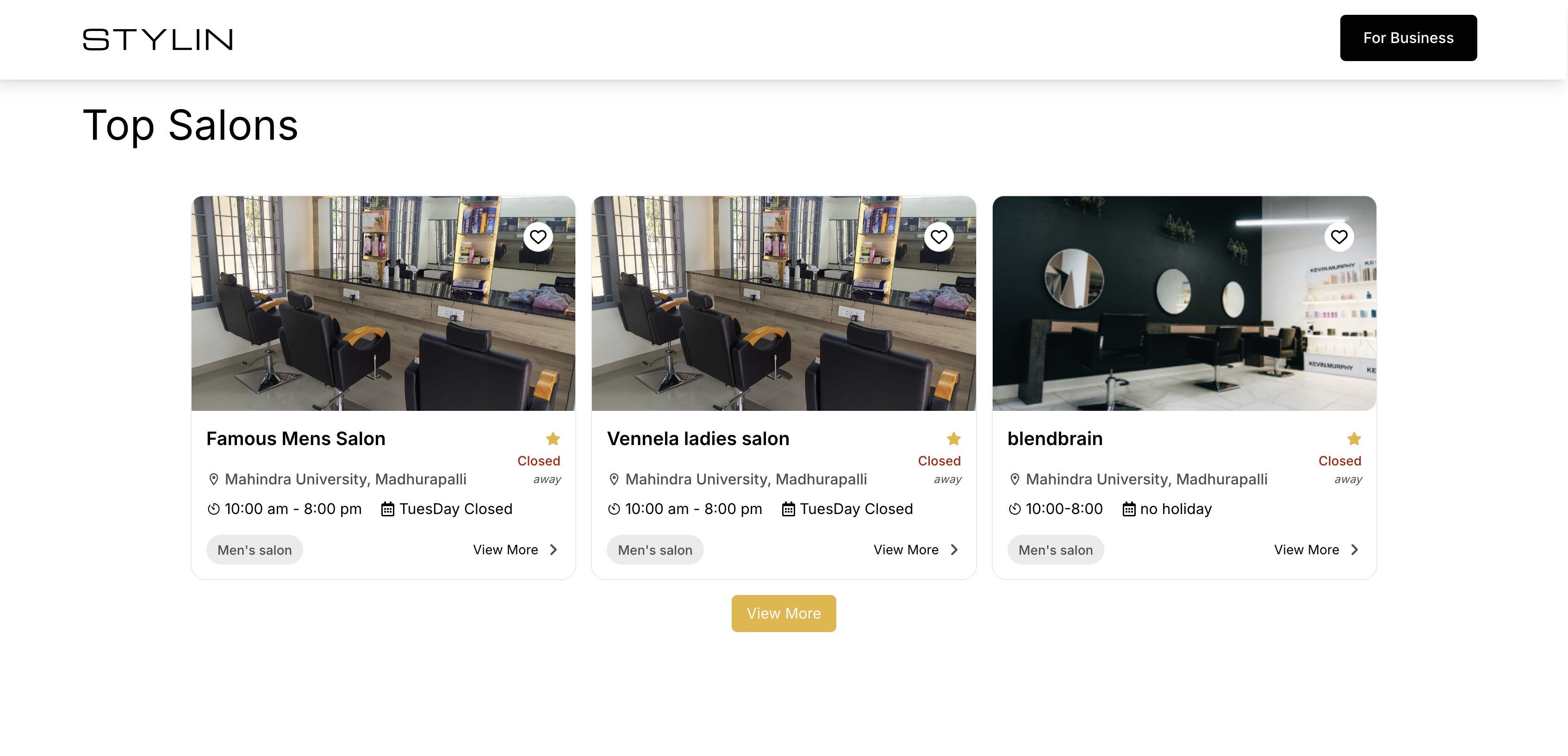 Stylin - Backend developer